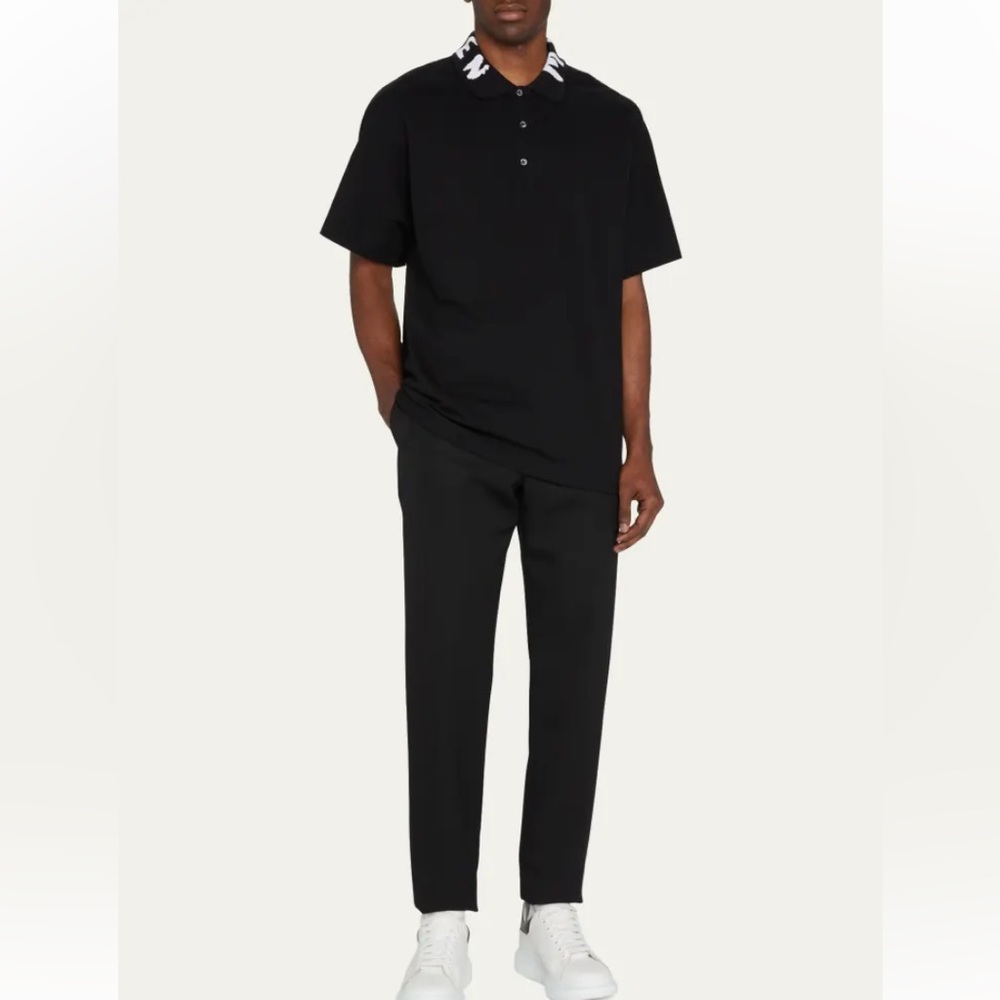 Alexander McQueen Men Polo Shirt.